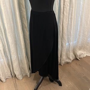 Chicos Travelers Wrap Maxi Skirt